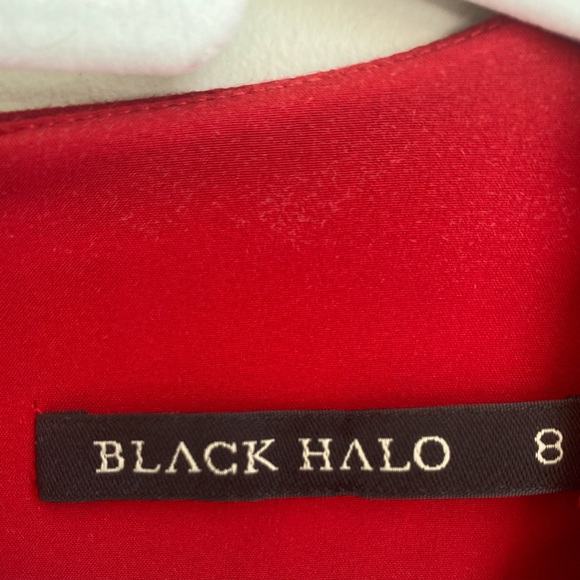 Black Halo Red Brooklyn Jumpsuit - Picture 2 of 7